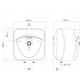 Ел.бойлер Ariston Andris LUX 10 U EU, 10 л, 1200 W, Led, Ел.защита IPX5, Монтиране под мивка, Външно регулиране на температура