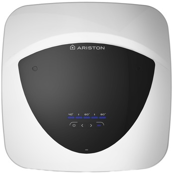 Boiler electric Ariston Andris LUX ECO 30 EU, 30 l, 1500 W, Termostat, Izolatie termica, Protectie electrica IPX4, Montare deasupra chiuvetei, Afisaj LED, Reglaj extern de temperatura Boiler electric Ariston Andris LUX ECO 30 EU, 30 l, 1500 W, Termostat, Izolatie termica, Protectie electrica IPX4, Montare deasupra chiuvetei, Afisaj LED, Reglaj extern de temperatura