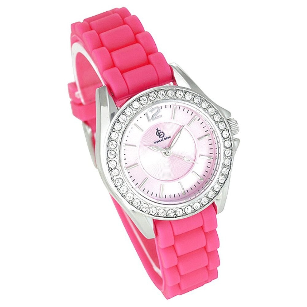 Ceas dama Crystal Blue - Bubblegum