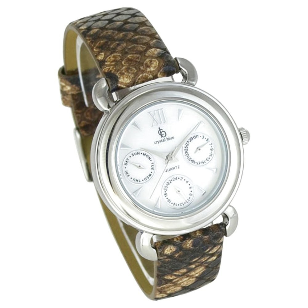 Ceas dama Crystal Blue - Croco Loco V