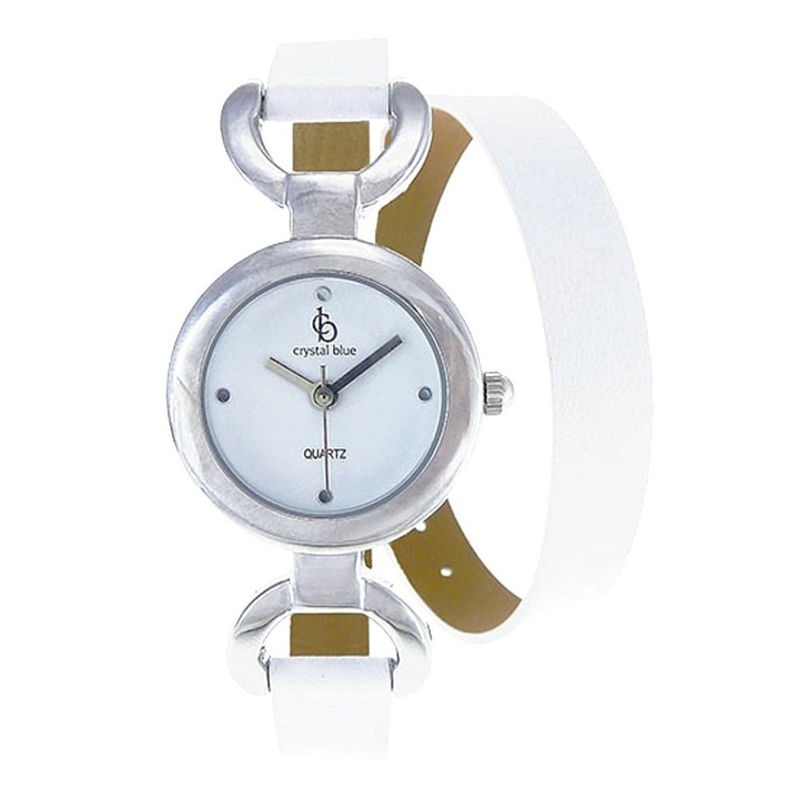 Ceas Crystal Blue - White Panther