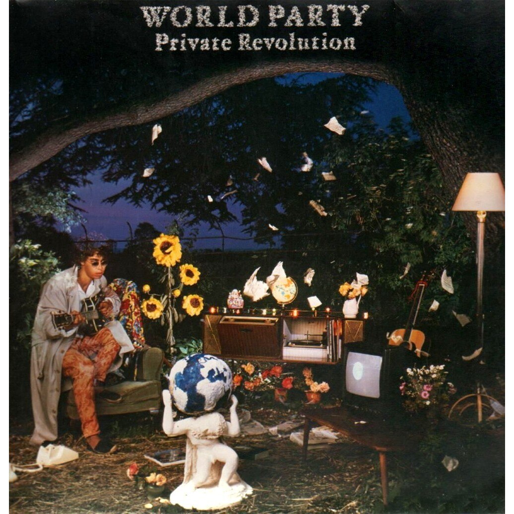 World Party - Private Revolution - Cut-Out Vinyl LP