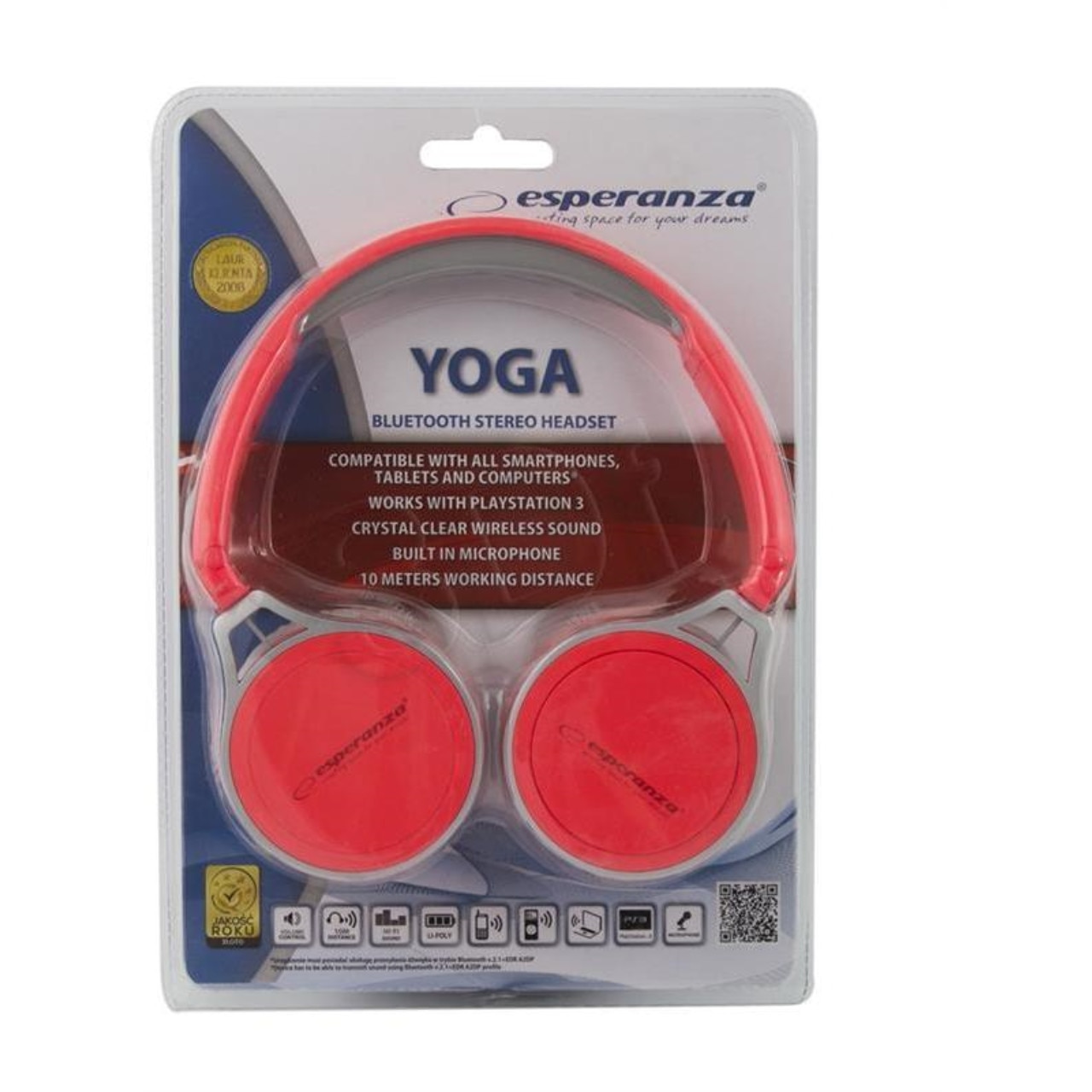 Casti bluetooth wireless 2.1 Yoga R