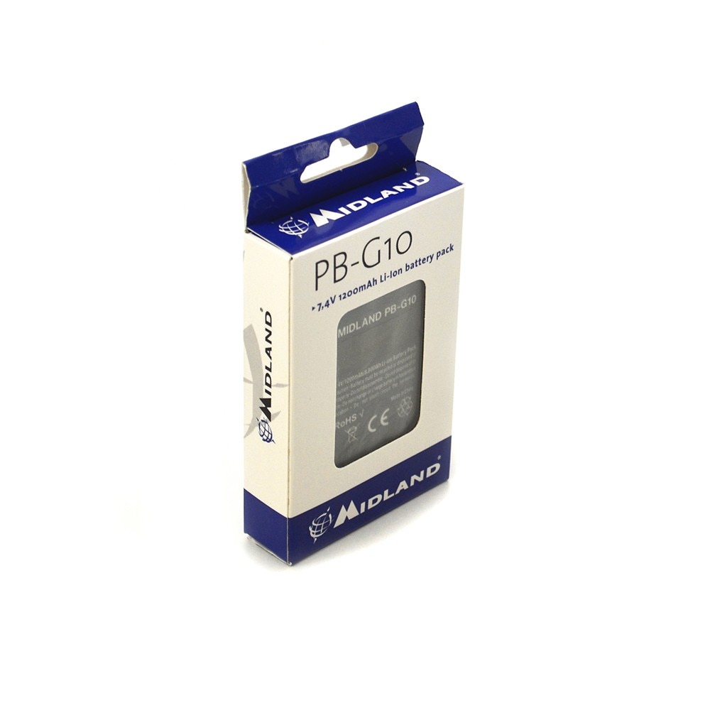 Midland PB-G10 Pro Pack Batterie 2600 MAh Pour G10 PRO Et G13