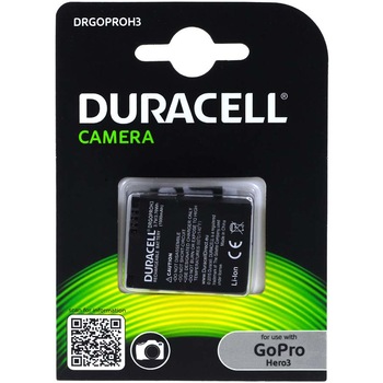 Acumulator Duracell compatibil GoPro Hero 3 / model AHDBT-201 Acumulator Duracell compatibil GoPro Hero 3 / model AHDBT-201