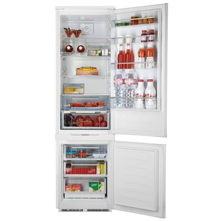 Combina frigorifica incorporabila Hotpoint BCB 33 AA E, 271 l, Clasa A+, H 186 cm, Alb