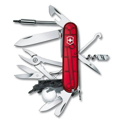Cutit multifunctional de buzunar, Victorinox Cybertool Lite, rosu
