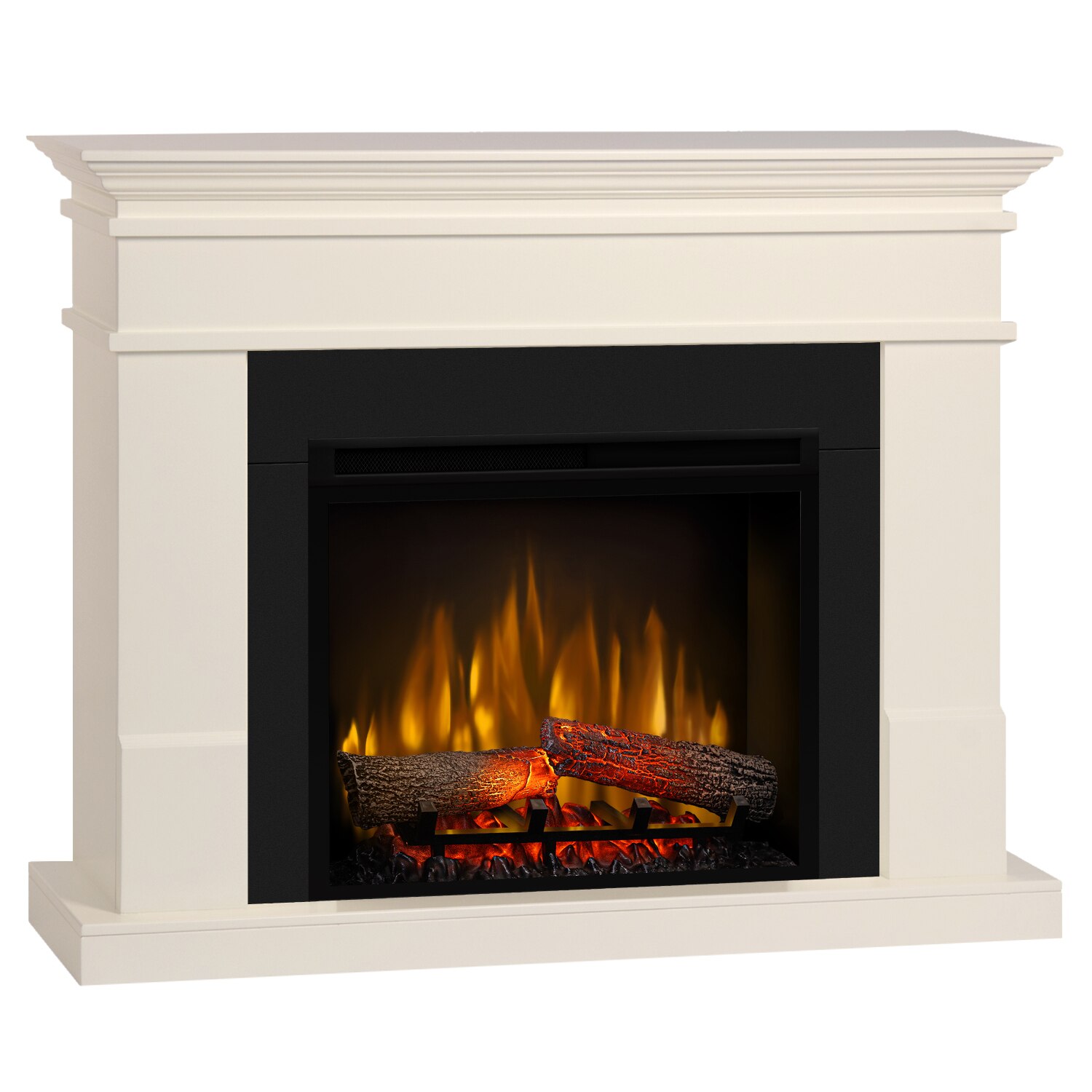 Semineu Lisabona vanilla - cu focar 3D Dimplex XHD23 si sunet