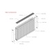 Radiator (calorifer) Airfel 22/500/1200 panou din otel