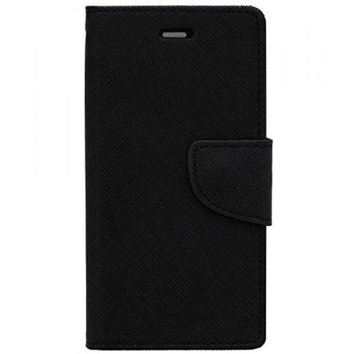 Страничен флип FANCY за Samsung J510 Galaxy J5 (2016), Черен