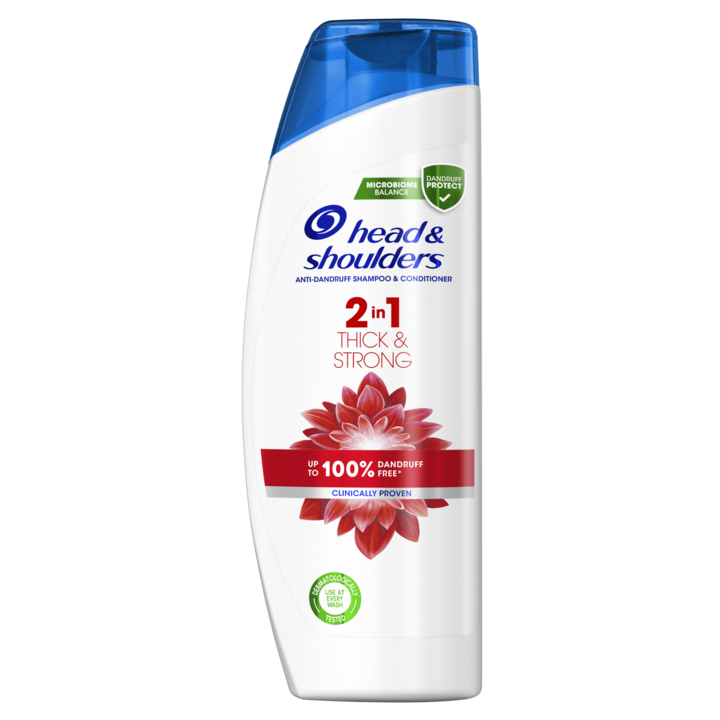 Шампоан Head&Shoulders, 2 в 1, Thick & Strong, 360 мл