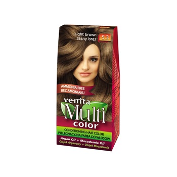 Vopsea de par Multi Color, 5.3 - Light Brown, 50 ml Vopsea de par Multi Color, 5.3 - Light Brown, 50 ml