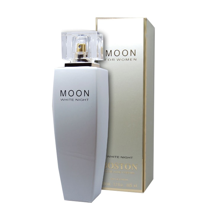 Apa de Parfum Cote d'Azur Boston Moon White Night, Femei, 100 ml