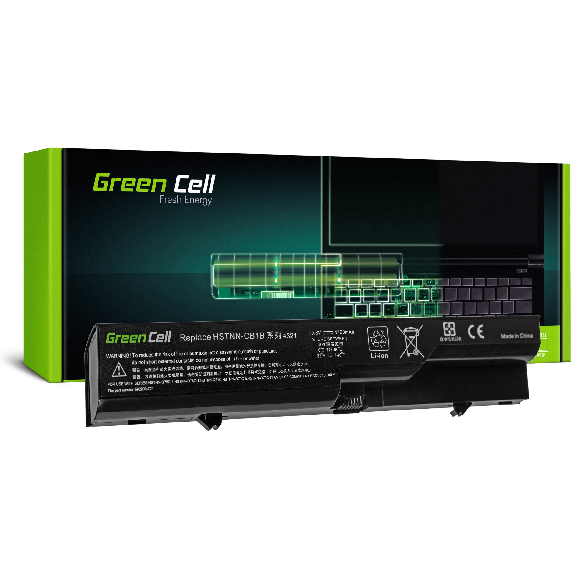 Person in charge Conscious payment Baterie laptop PH06 pentru HP Compaq 620 625 ProBook 4320s 4520s 4525s  acumulator marca Green Cell - eMAG.ro