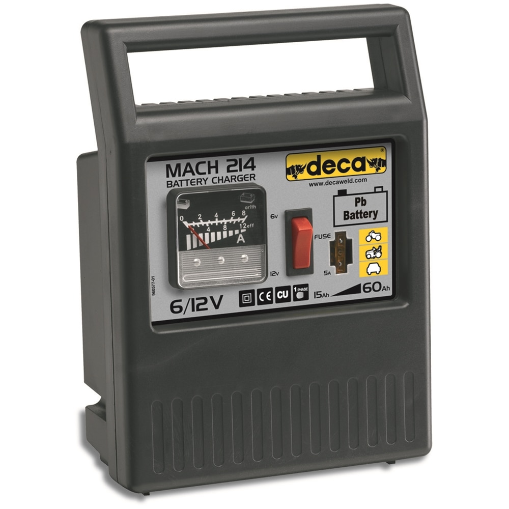 Incarcator baterii Deca MACH214, 6/12 V, incarcare 2.5 A