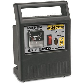 Incarcator baterii Deca MACH214, 6/12 V, incarcare 2.5 A Incarcator baterii Deca MACH214, 6/12 V, incarcare 2.5 A