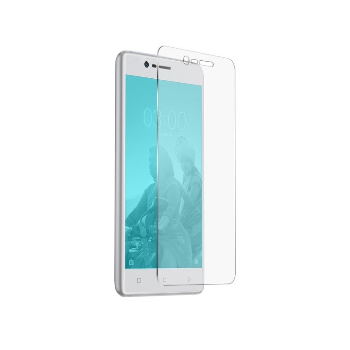 Стъклен протектор Tempered Glass за Nokia 3, 2D, Прозрачен