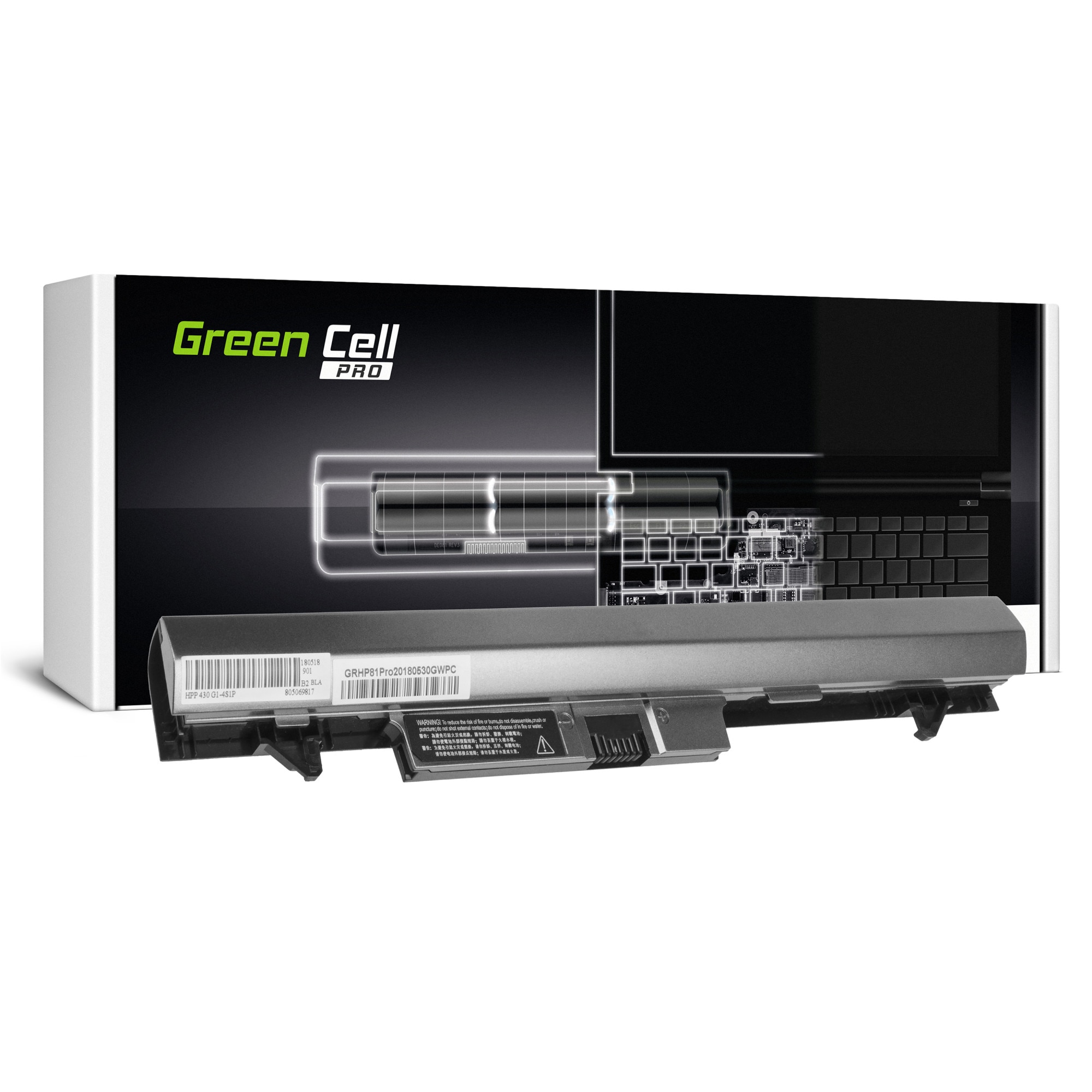 Baterie laptop PRO serie HSTNN-IB4L RA04 pentru HP ProBook 430 G1 G2 acumulator marca Green Cell