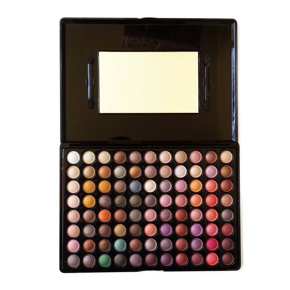 Trusa profesionala farduri 88 culori sidefate Fraulein38 - metal mania