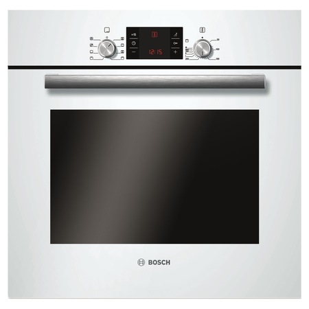 Cuptor incorporabil electric Bosch HBG43T320R, 7 Functii, 60 l, Decongelare, Grill cu convectie, Clasa A, Alb