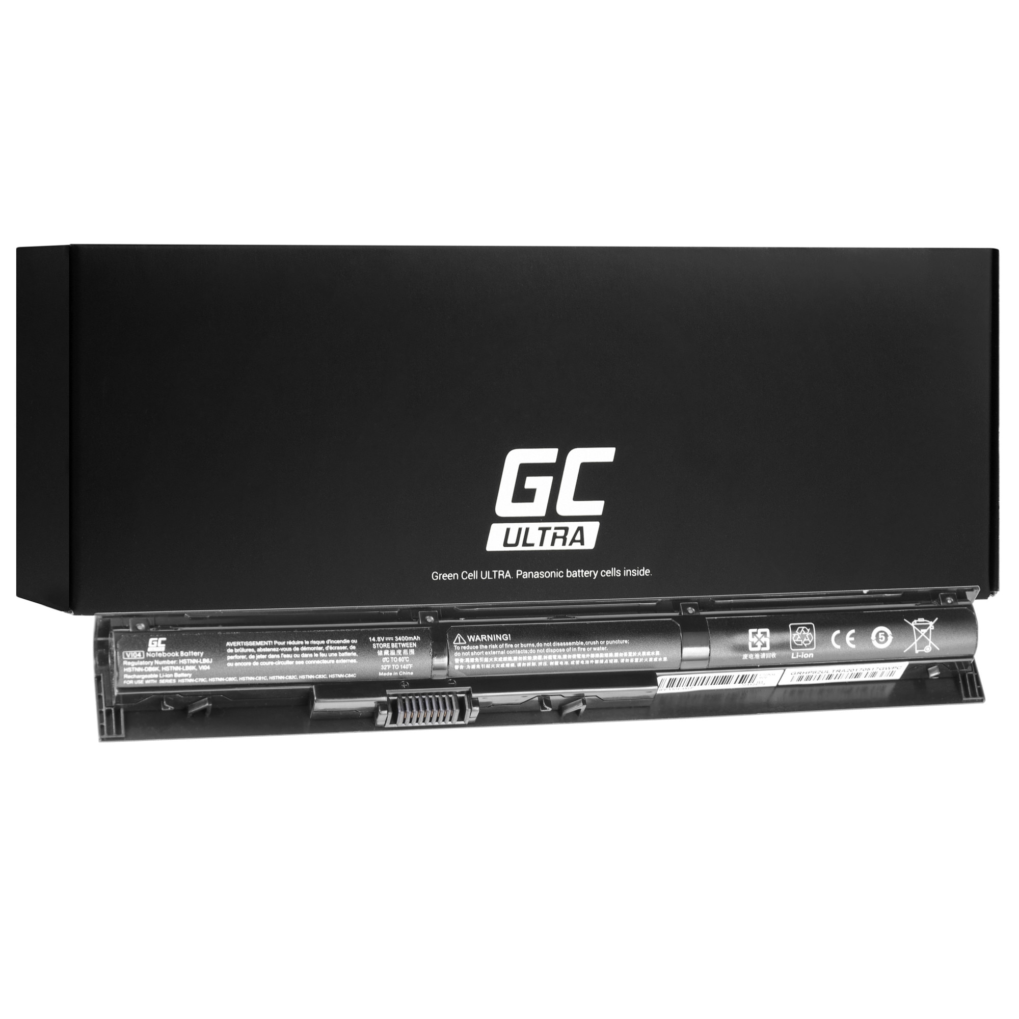 Baterie laptop ULTRA serie VI04 pentru HP ProBook 440 G2 450 G2 Pavilion 15-P 17-F Envy 15-K 17-K acumulator marca Green Cell