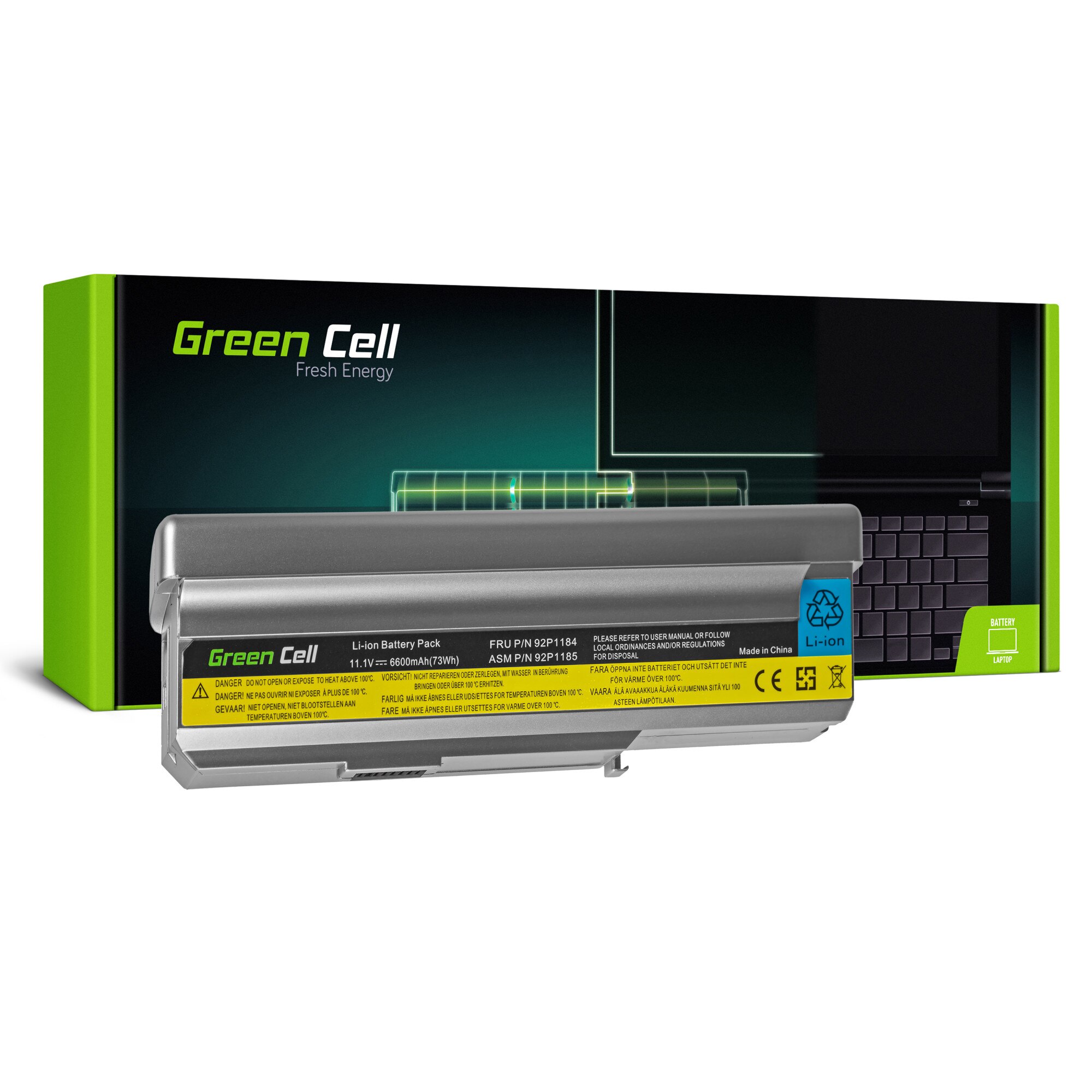 Baterie laptop 42T5213 42T5212 pentru Lenovo 3000 N100 N200 C200 acumulator marca Green Cell