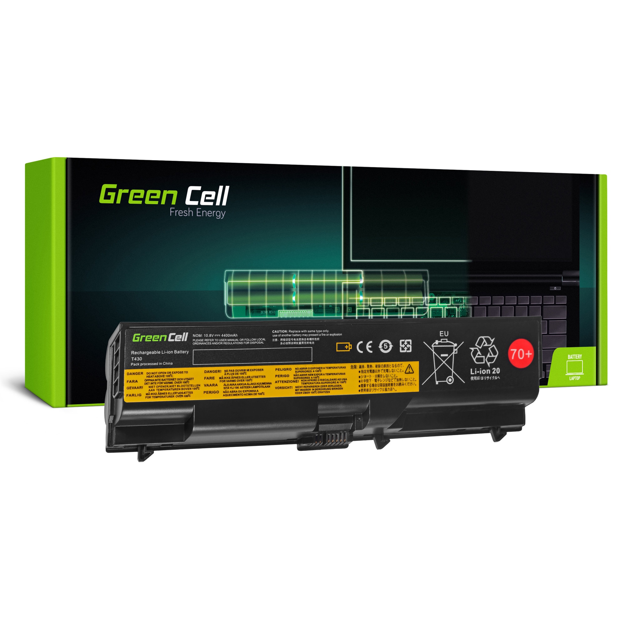 Baterie 45N1OO1 45N1OO7 45N1OOO pentru Lenovo (4400mAh 10.8V) Laptop acumulator marca Green Cell®