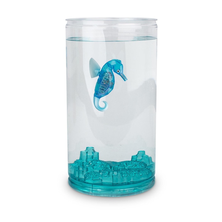 Морско конче Aquabot с аквариум (синьо) - Hexbug