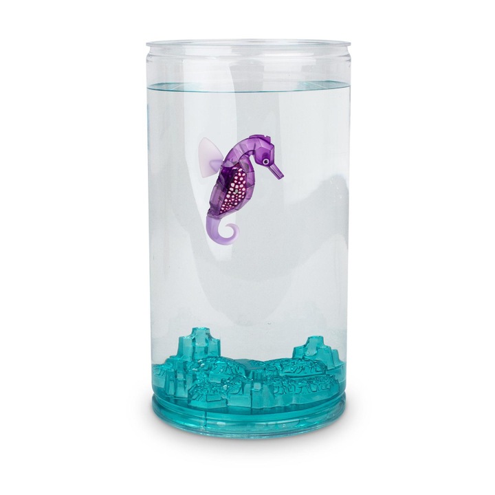 Морско конче Aquabot с аквариум (лилаво) - Hexbug