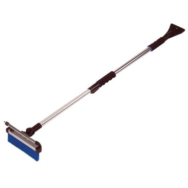 Стъргалка AUTO PRACTIC OLYMP с телескопична дръжка 60" и четка