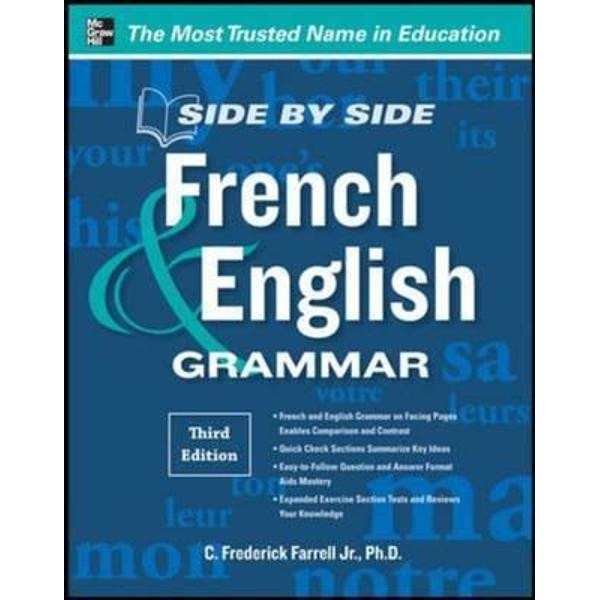 Side-by-side French and English Grammar