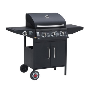 Gratar gaz LANDMANN 12736,3 arzatoare,3.2 kw fiecare din aluminiu,27.5 x40 cm(dublu) Gratar gaz LANDMANN 12736,3 arzatoare,3.2 kw fiecare din aluminiu,27.5 x40 cm(dublu)