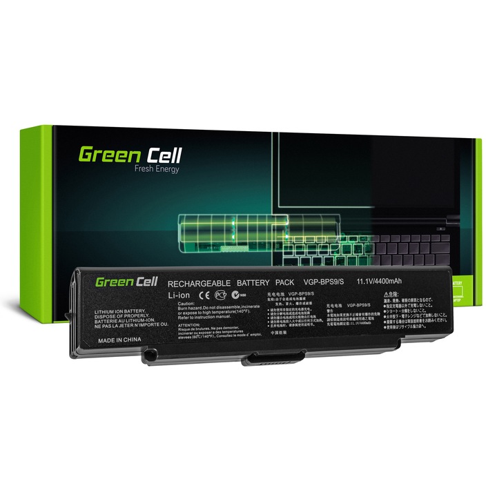 baterie laptop vgp-bps9b pentru sony vaio cr ar570 vgn-nr ar670 ar770 acumulator marca green cell imagen 6_1_
6