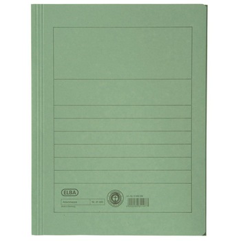 Dosar carton Elba, tip plic, Verde Dosar carton Elba, tip plic, Verde