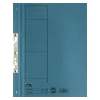 Dosar carton Elba, incopciat 1/1, Albastru Dosar carton Elba, incopciat 1/1, Albastru