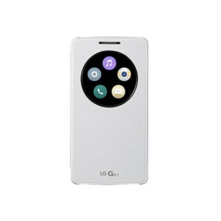 Калъф LG G3s Quick Circle Case CCF-490G, Бял