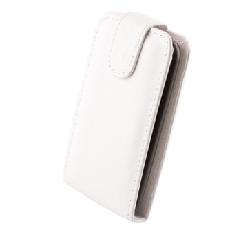 Husa piele Huawei Ascend Y300, alb Husa piele Huawei Ascend Y300, alb