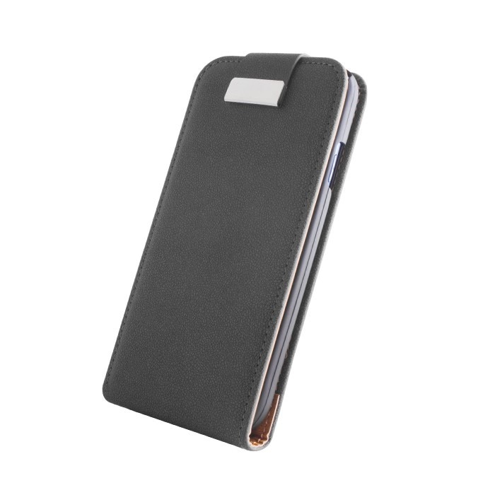 Husa piele metal Sony Xperia M, neagra