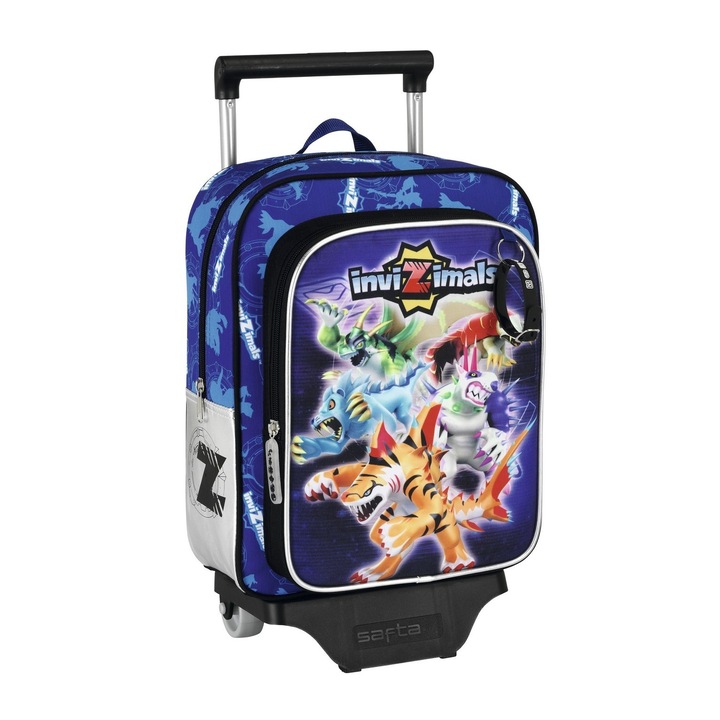 Малка раница количка за детска градина Колекция Invizimals