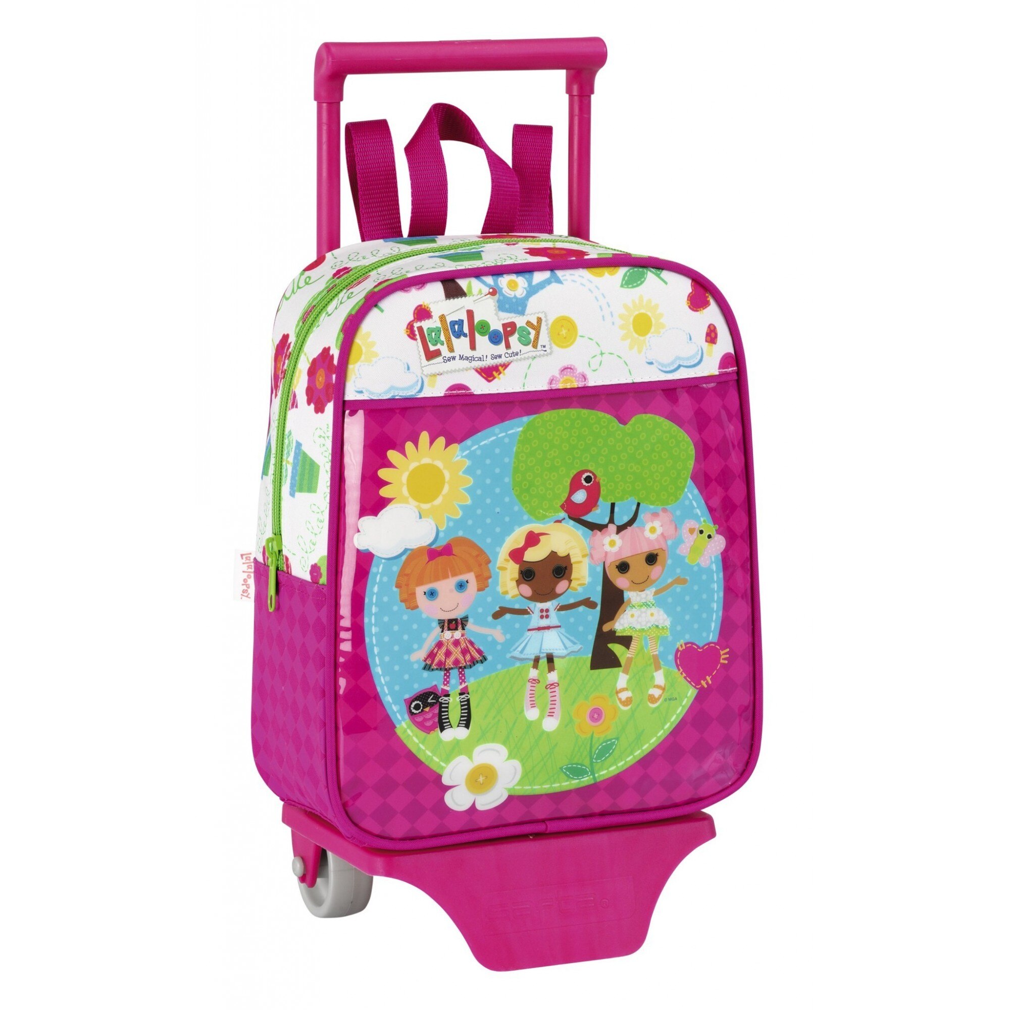 Mini-ghiozdan trolley gradinita colectia Lalaloopsy