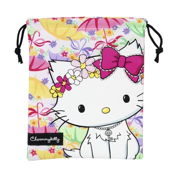 Saculet colectia Charmmy Kitty cu umbrelute Saculet colectia Charmmy Kitty cu umbrelute