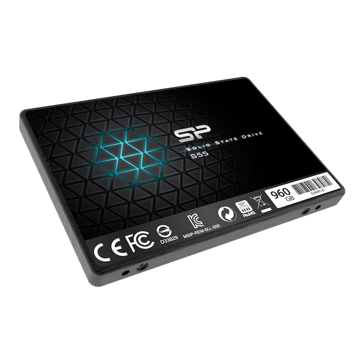 Solid State Drive (SSD) Silicon Power S55, 120GB, 2.5", SATA III