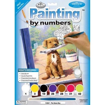 Set pictura Baiatul care aduce stiri Set pictura Baiatul care aduce stiri