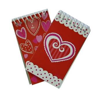 Carnetele cu Inimioare, Amscan, set 6 bucati Carnetele cu Inimioare, Amscan, set 6 bucati