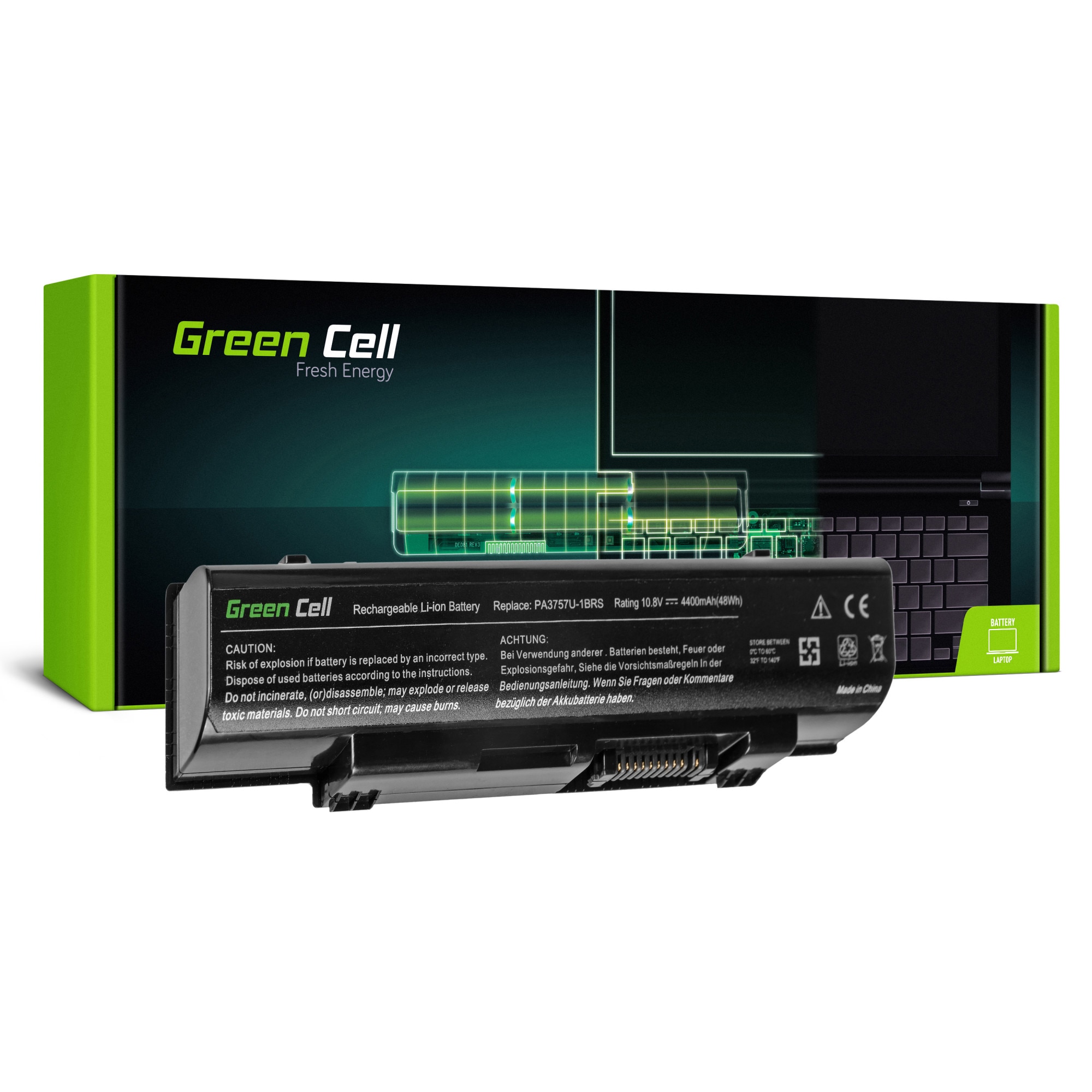 Baterie laptop PA3757U-1BRS pentru Toshiba Qosmio F60 F750 F755 acumulator marca Green Cell