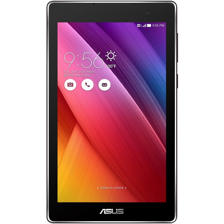 Tableta ASUS ZenPad C 7.0 Z170C-1A038A, 7", Quad-Core 1.1GHz, 1GB RAM, 16 GB, IPS, Black