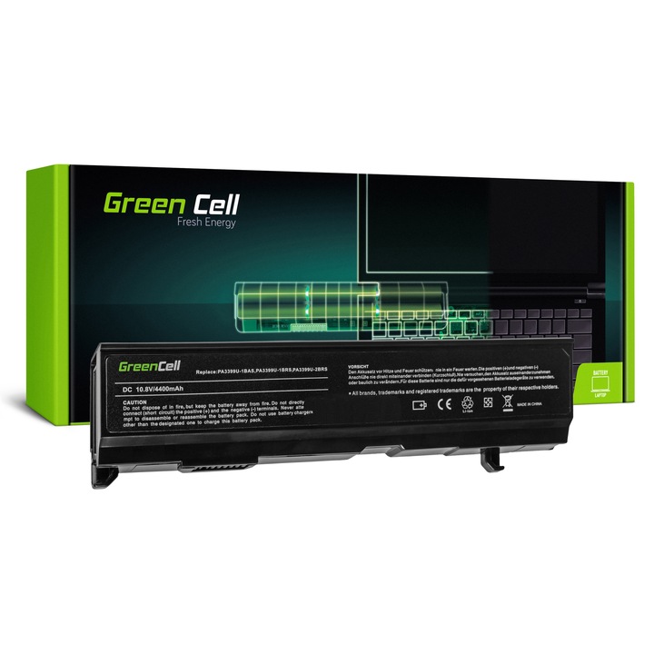 ﻿Baterie laptop PA3399U-2BRS pentru Toshiba Satellite A100 A105 M100 Satellite Pro A100 Equium A100 acumulator marca Green Cell