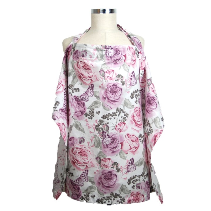 Престилка за кърмене , Нежна Роза