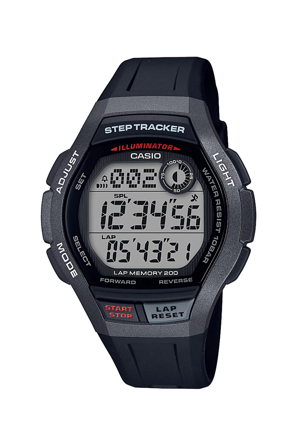Casio, Ceas cronograf unisex, Negru
