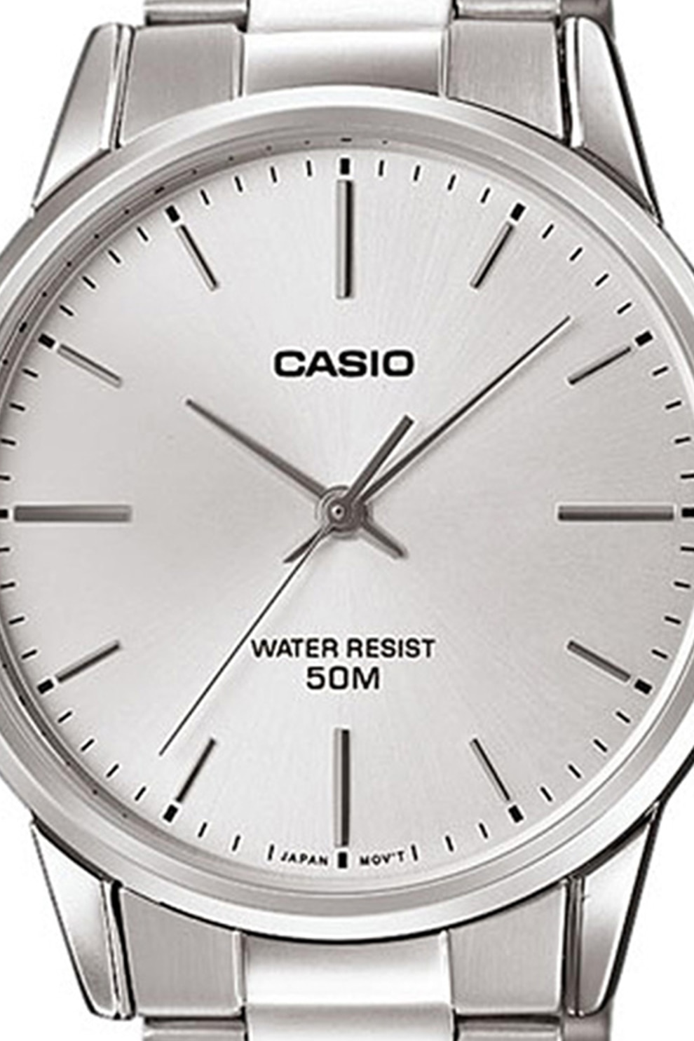 Casio, Ceas Rotund Cu Bratara Metalica, Argintiu - EMAG.ro